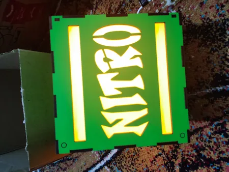 آیکون لایت طرح بازی کراش مدل TNT-NITRO L