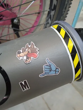 استیکر لپ تاپ طرح no bad vibe مجموعه 20 عددی