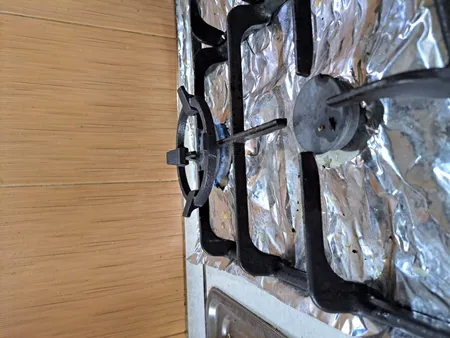 چدن اجاق گاز مدل چهارگوش