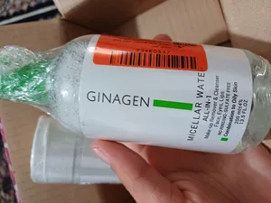 تجریه خرید آب پاک‌کننده آرایش صورت ژیناژن مدل میسلار حجم 200 میلی‌لیتر