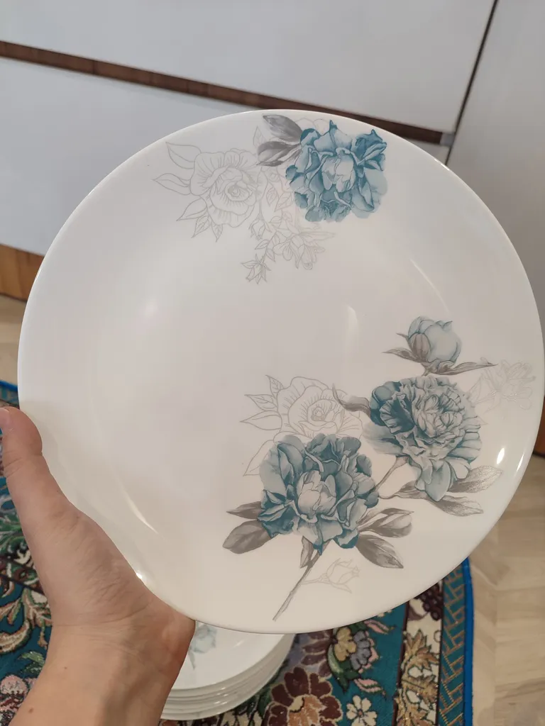 سرویس غذاخوری 18 پارچه 6 نفره آیروپال مدل فلوریتا