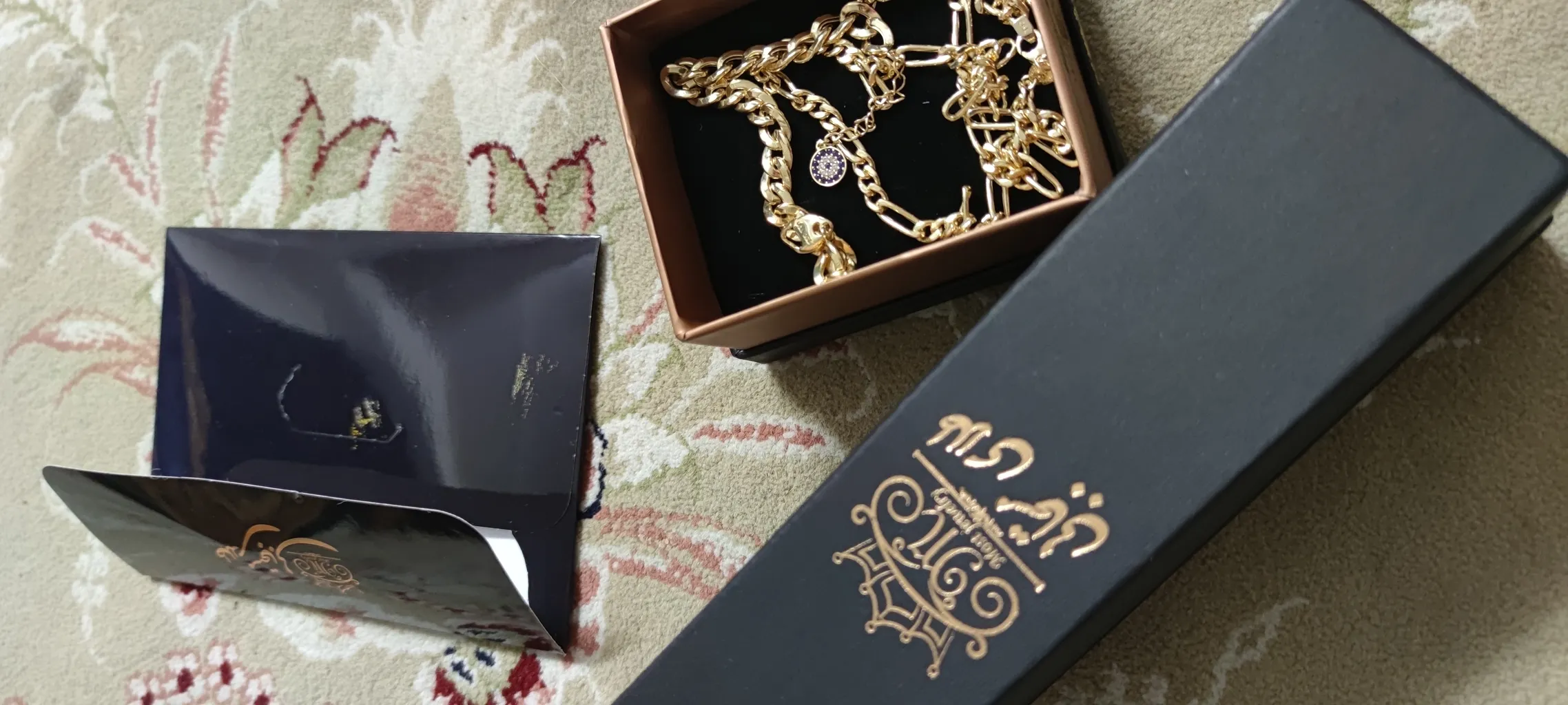 زنجیر طلا 18 عیار زنانه طلای مستجابی مدل فیگارو گلستانه کد G50