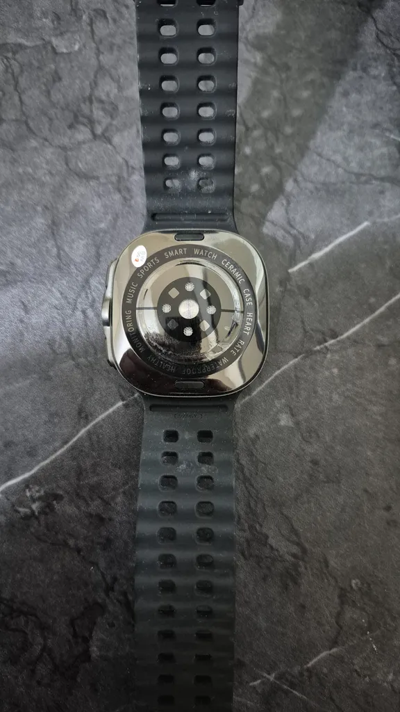 ساعت هوشمند 49 میلی متر وونک مدل S26 Ultra با بند سیلیکونی