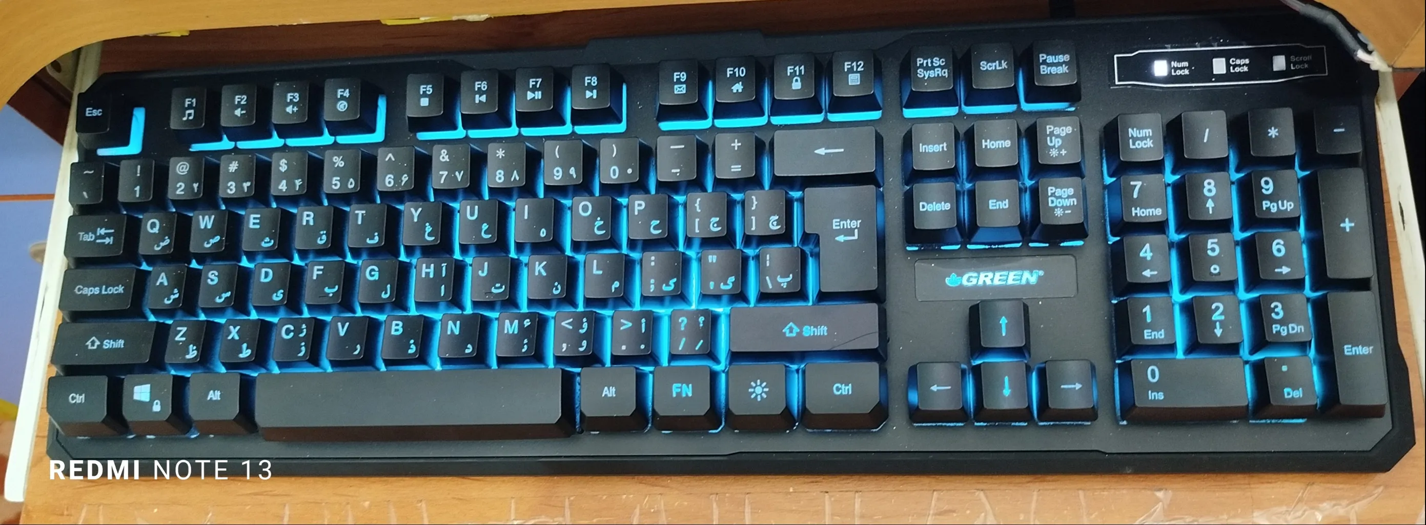 کیبورد گیمینگ گرین مدل GK601-RGB، سوییچ نیمه مکانیکال، Full-Size، نورپردازی RGB کیبورد گیمینگ گرین مدل GK601-RGB، سوییچ نیمه مکانیکال، Full-Size، نورپردازی RGB