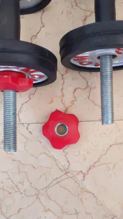 دمبل مدل A2 وزن 10 کیلوگرم بسته 2 عددی