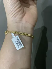 تجریه خرید دستبند طلا 18 عیار زنانه طلای مستجابی مدل سیسیل کد MG20