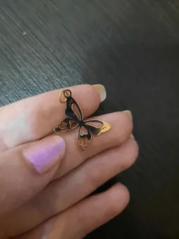 آویز گردنبند طلا 18 عیار اسنوگلد کد 13001