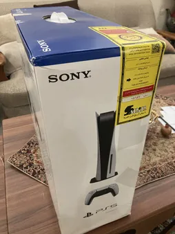 کنسول بازی سونی مدل PlayStation 5 ظرفیت 825 گیگابایت ریجن اروپا 1216A به همراه پایه شارژر