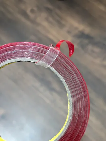 چسب دوطرفه مدل ژله ای شفاف طول 5 متر