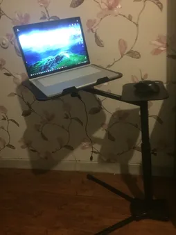 میز لپ تاپ پروتیبل مدل کول پد فن دار