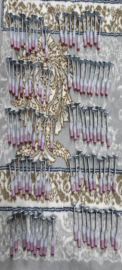 میخ چاشنی دار میخکوب کد 100p مجموعه 100 عددی