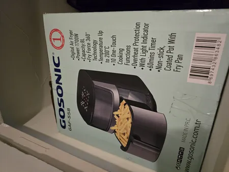 سرخ کن بدون روغن گوسونیک مدل GAF-558