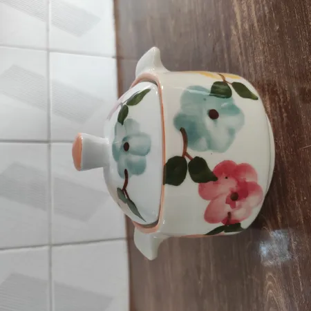 قندان طرح بهار گل ها کد01