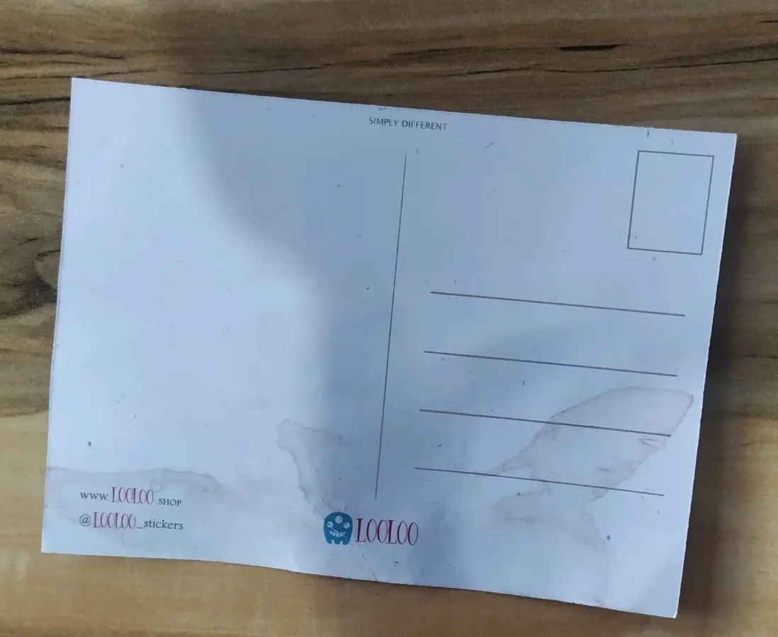 کارت پستال لولو مدل سریال فرندز کد 62