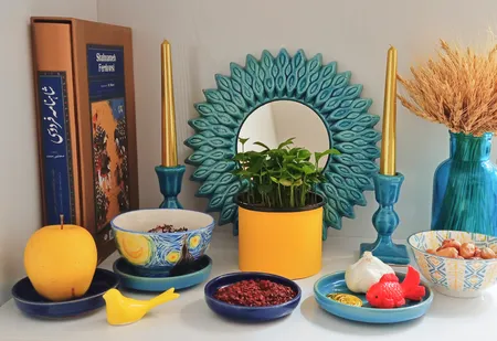 دسته گل خشک مدل خوشه گندم کد 20