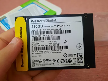 اس اس دی اینترنال SATA III وسترن دیجیتال مدل Green ظرفیت 480 گیگابایت