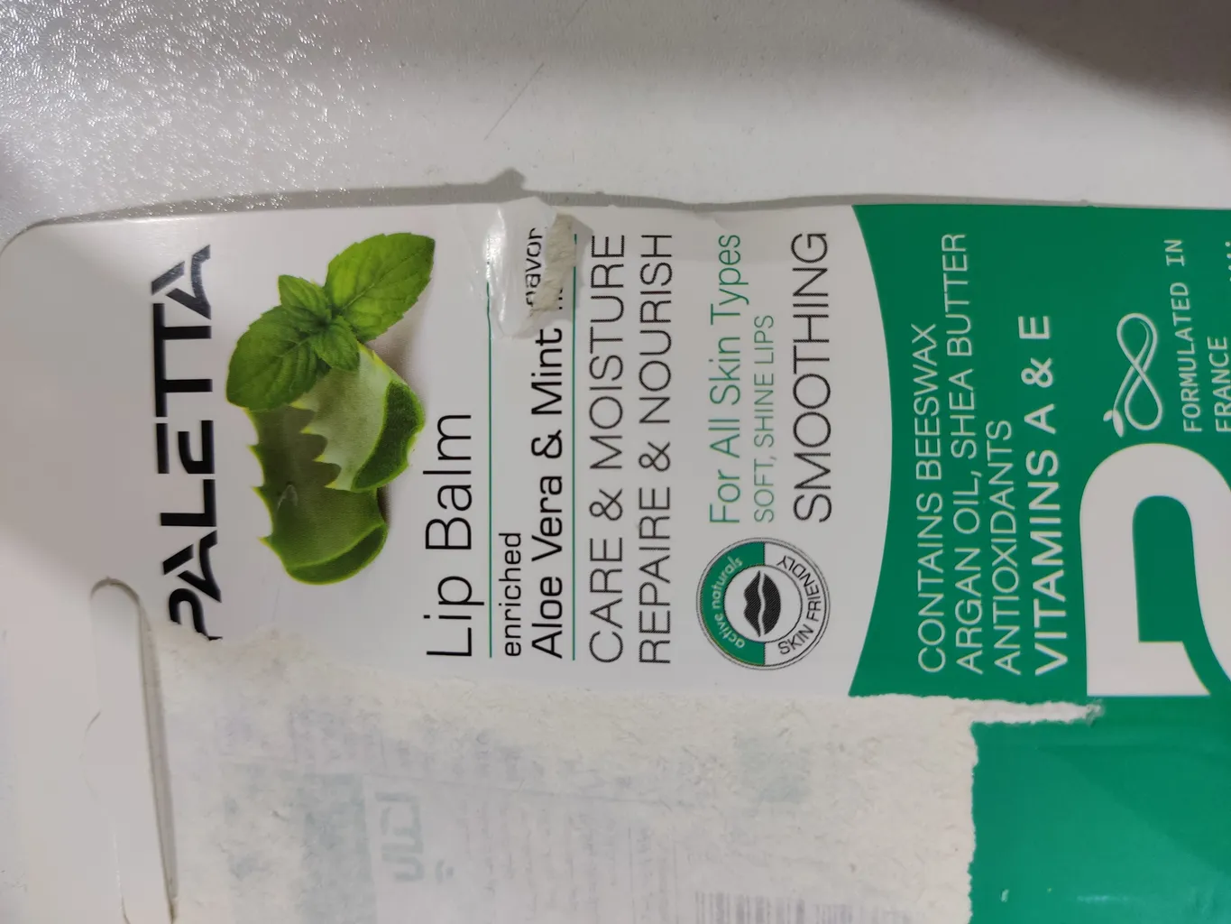 بالم لب پالتا مدل Aloevera And Mint