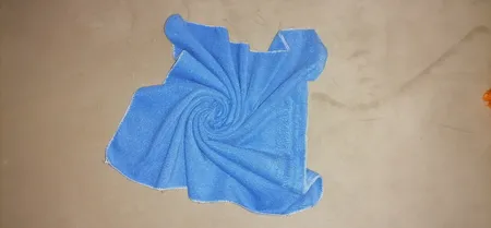 دستمال میکروفایبر نظافت خودرو مدل WHE2