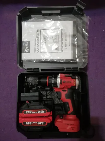 دریل پیچ گوشتی شارژی چکشی ادون مدل AD-24BL