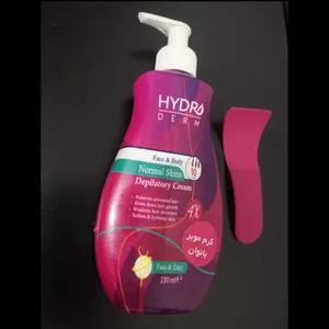 تجریه خرید کرم موبر صورت و بدن هیدرودرم مناسب پوست معمولی حجم 330 میلی لیتر
