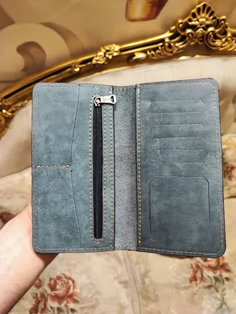 کیف پول مردانه چرم بارثاوا مدل 1501