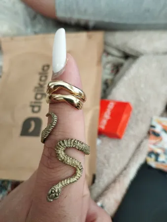 انگشتر مدل مار کد SN-110