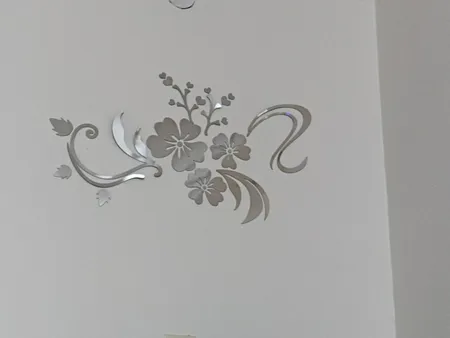 آینه دکوپدیده مدل Flower1001