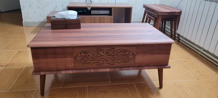 میز پذیرایی میز مارکت مدل چستر مجموعه 4 عددی