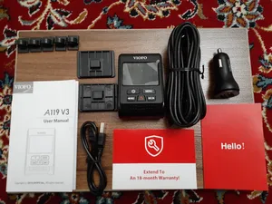 تجریه خرید دوربین فیلم برداری خودرو وای فو مدل A119 V3