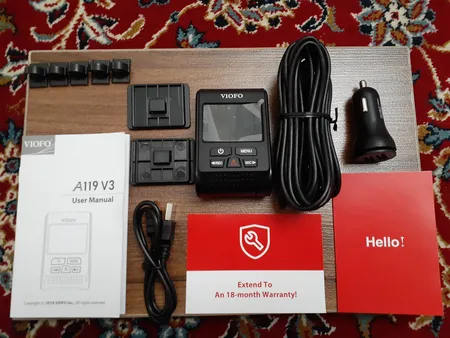 دوربین فیلم برداری خودرو وای فو مدل A119 V3