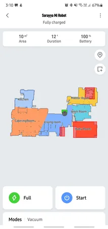 جاروبرقی رباتیک شیائومی مدل  Mop P