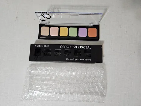پالت کانسیلر گلدن رز مدل correct & conceal