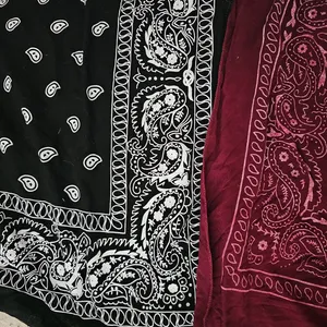 تجریه خرید دستمال سر و گردن مدل باندانا