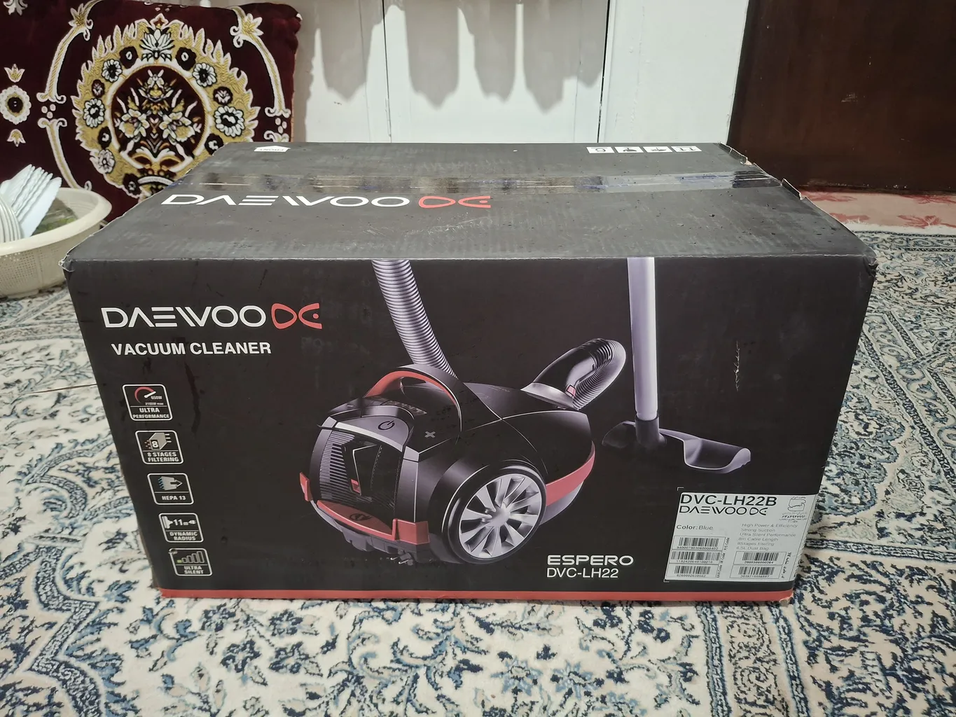 جاروبرقی 2100 وات دوو مدل DVC-LH22B