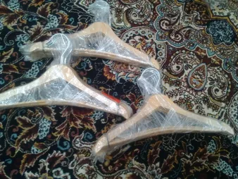 چوب لباسی طرح چوب بسته 6 عددی