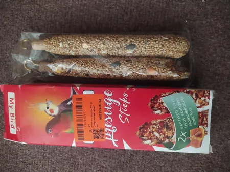 استیک تشویقی طوطی سانان مدل my bird وزن 60 گرم