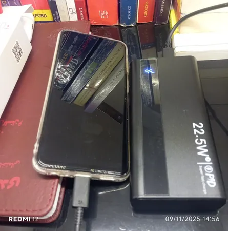 پاوربانک 22.5 وات مدل N-16 ظرفیت 20000 میلی آمپر ساعت