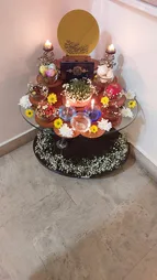 مجموعه هفت سین 4 پارچه طرح نگار کد B87