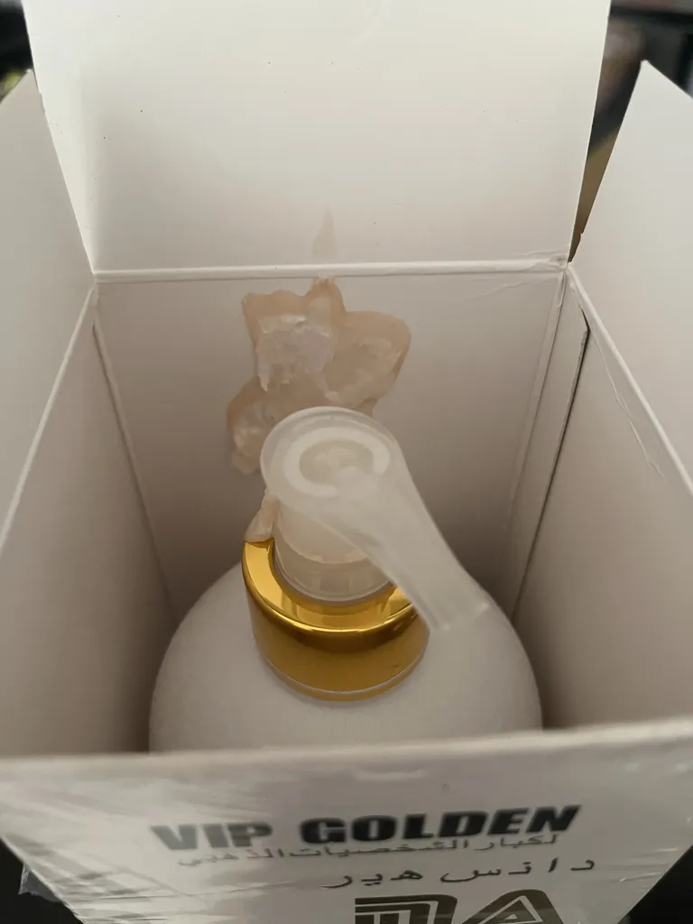 ماسک مو دنس هیر مدل VIP Golden حجم 1000 میلی لیتر