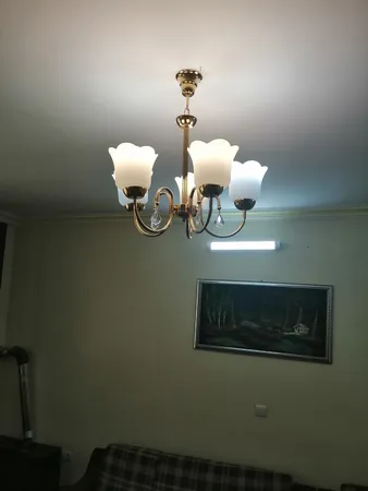 لوستر چشمه نور 5 شعله کد A856/5-O  