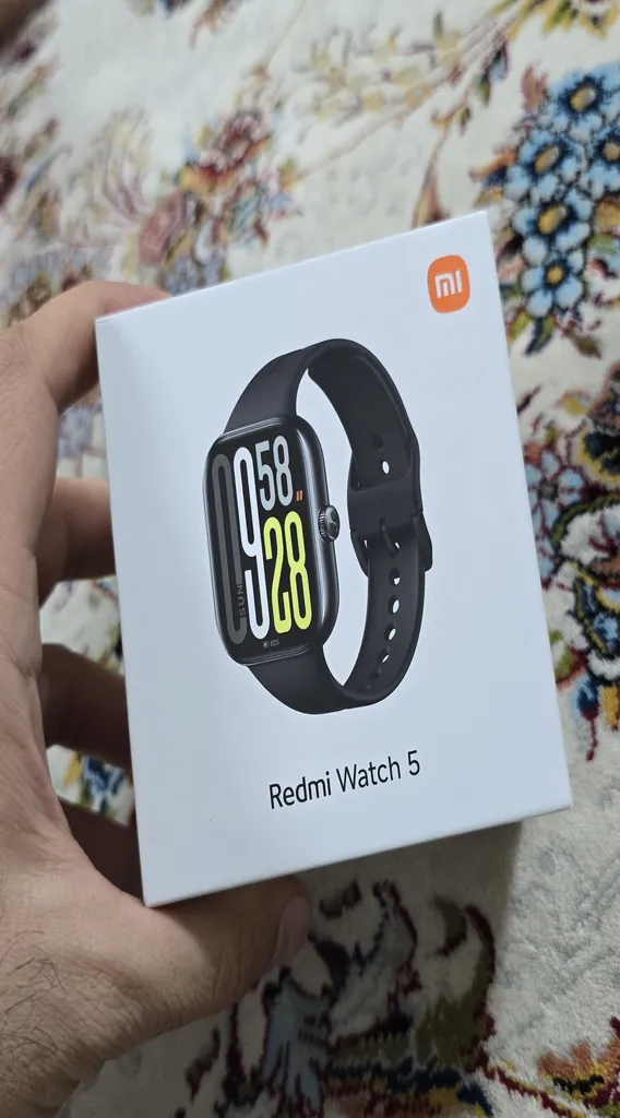 ساعت هوشمند 47 میلی‌متری شیائومی مدل Redmi Watch 5 ، مناسب برای ورزش، کنترل سطح اکسیژن خون، شمارش ضربان قلب - گلوبال