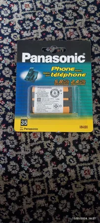 باتری تلفن بی سیم پاناسونیک مدل HHR-P107-DM