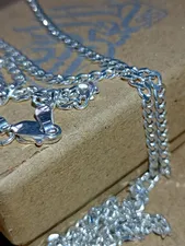 تجریه خرید زنجیر نقره مردانه گالری ظهیرالدینی مدل CRT 60-65 GT