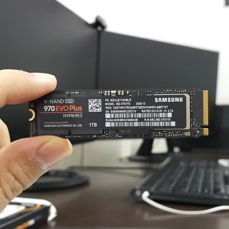 اس اس دی اینترنال PCIe Gen3 x4 سامسونگ مدل 970 EVO PLUS  ظرفیت 1 ترابایت