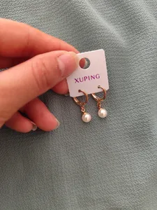 تجریه خرید گوشواره زنانه ژوپینگ مدل مروارید کد 121232941212