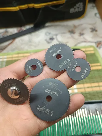 تیغ فرز انگشتی اکسین مدل OXN-2016B مجموعه 6 عددی