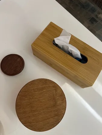 جعبه دستمال کاغذی مدل بامبو