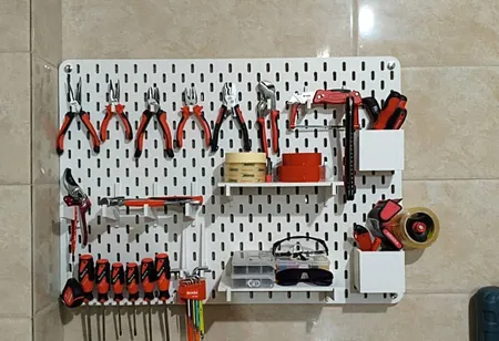 شلف دیواری مدل پگ بورد