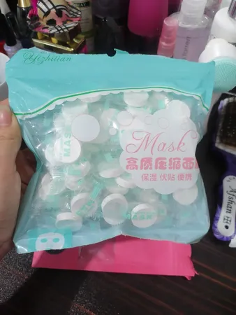 قرص ماسک ورقه ای صورت کلی مدل k50 بسته 50 عددی