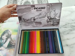 تجریه خرید مداد رنگی 36 رنگ پیکاسو مدل Superb Writer طرح لوکوموتیو